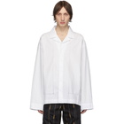 Jacquemus White La Chemise Drap Shirt