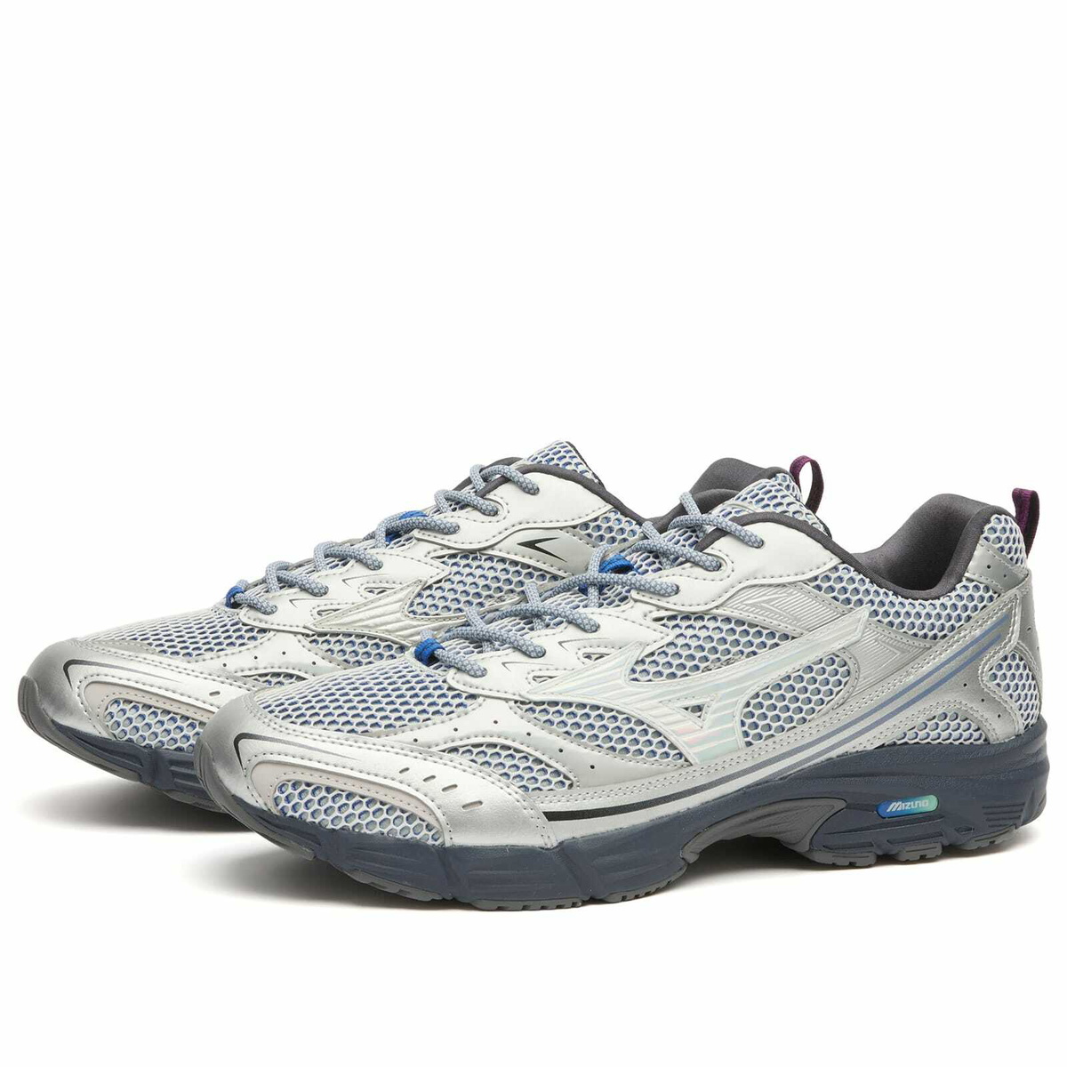 Mizuno MXR "Space Lights" Sneaker in Silver/Nimbus Cloud