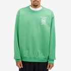 Sporty & Rich NY Resort Sweatshirt in Verde/White