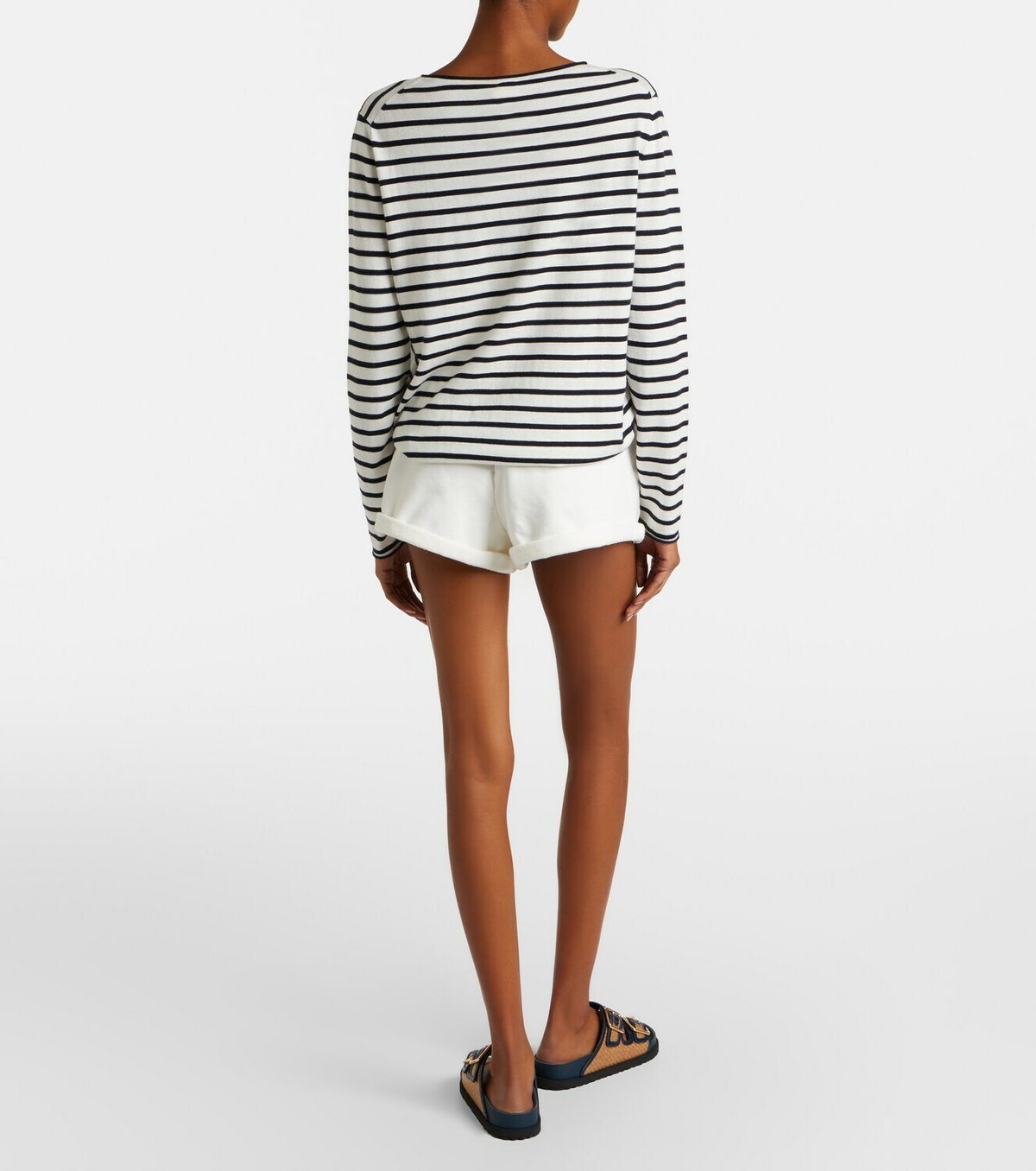 Citizens of Humanity Vivienne cotton fleece shorts