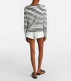 Citizens of Humanity Vivienne cotton fleece shorts