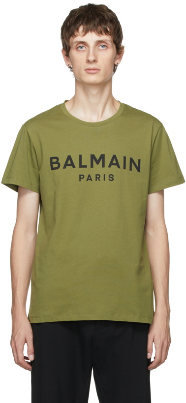 Photo: Balmain Printed Logo T-Shirt