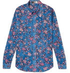 Isabel Marant - Nicson Slim-Fit Printed Cotton Shirt - Men - Blue