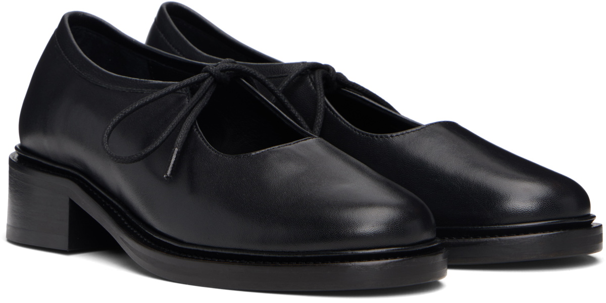 Nicole Saldaña Black Fabiana Loafers