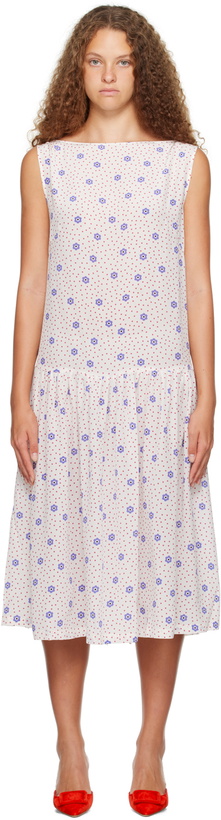 Photo: Caro Editions White Sonya Midi Dress