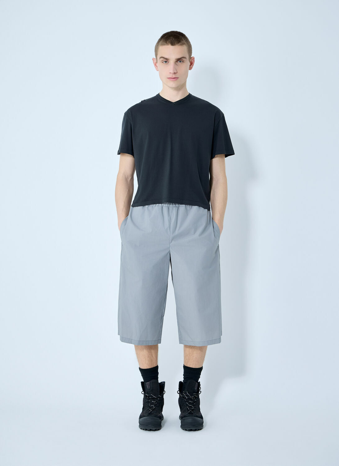 RIER Poplin Bermuda Shorts