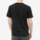 Comme des Garçons Play Men's Basic Logo T-Shirt in Black/Red