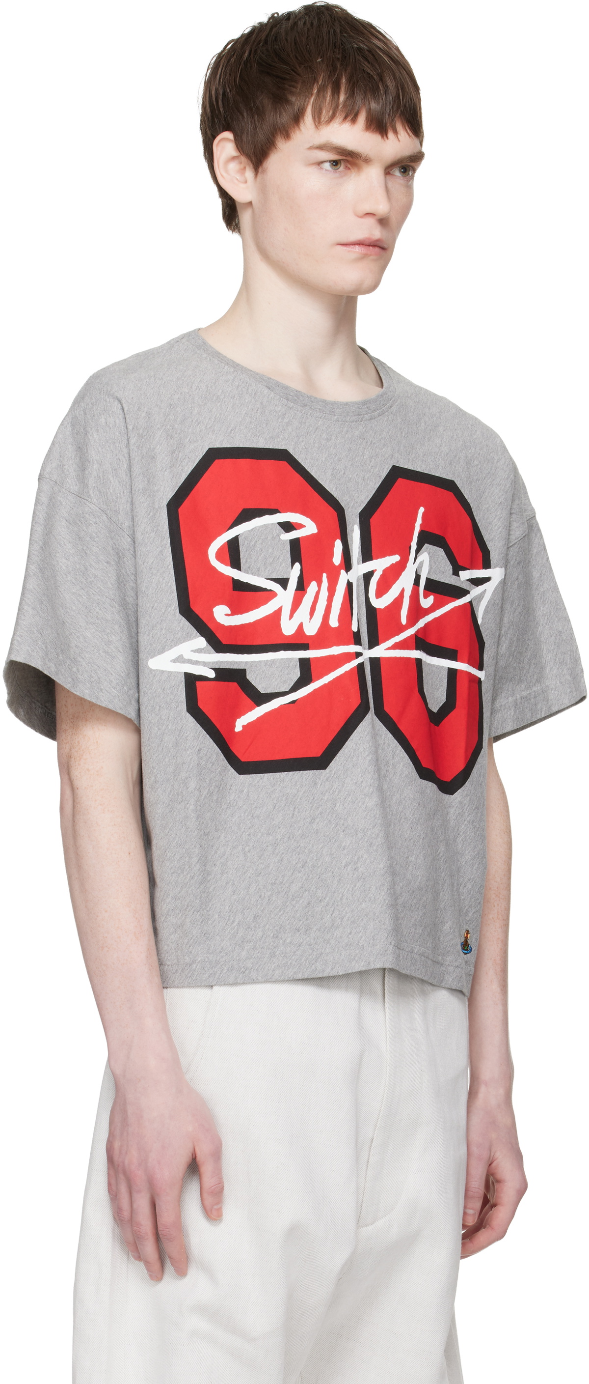 Vivienne Westwood Gray '96 Switch' Box T-shirt Vivienne Westwood