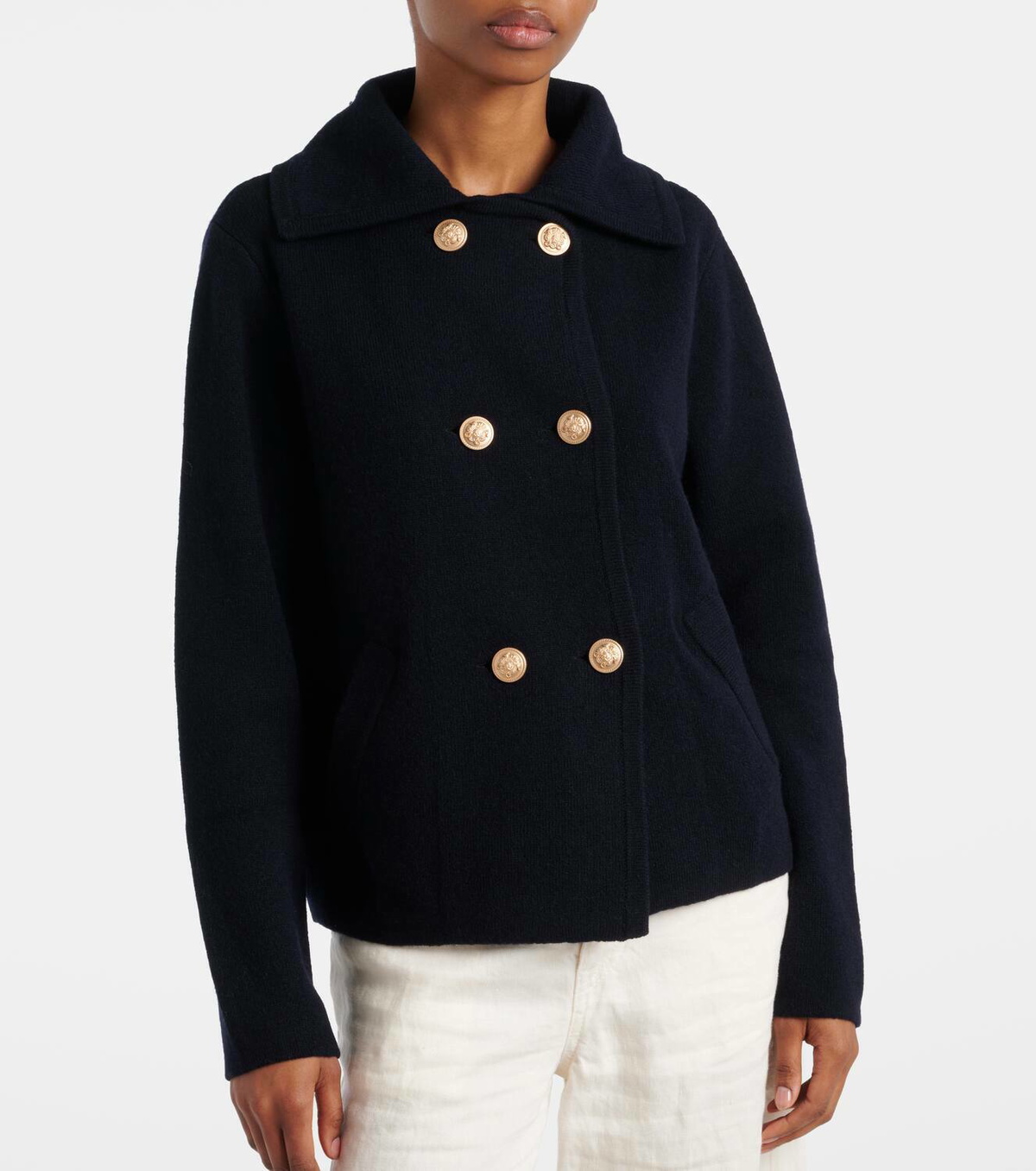 Jardin des Orangers Wool and cashmere jacket
