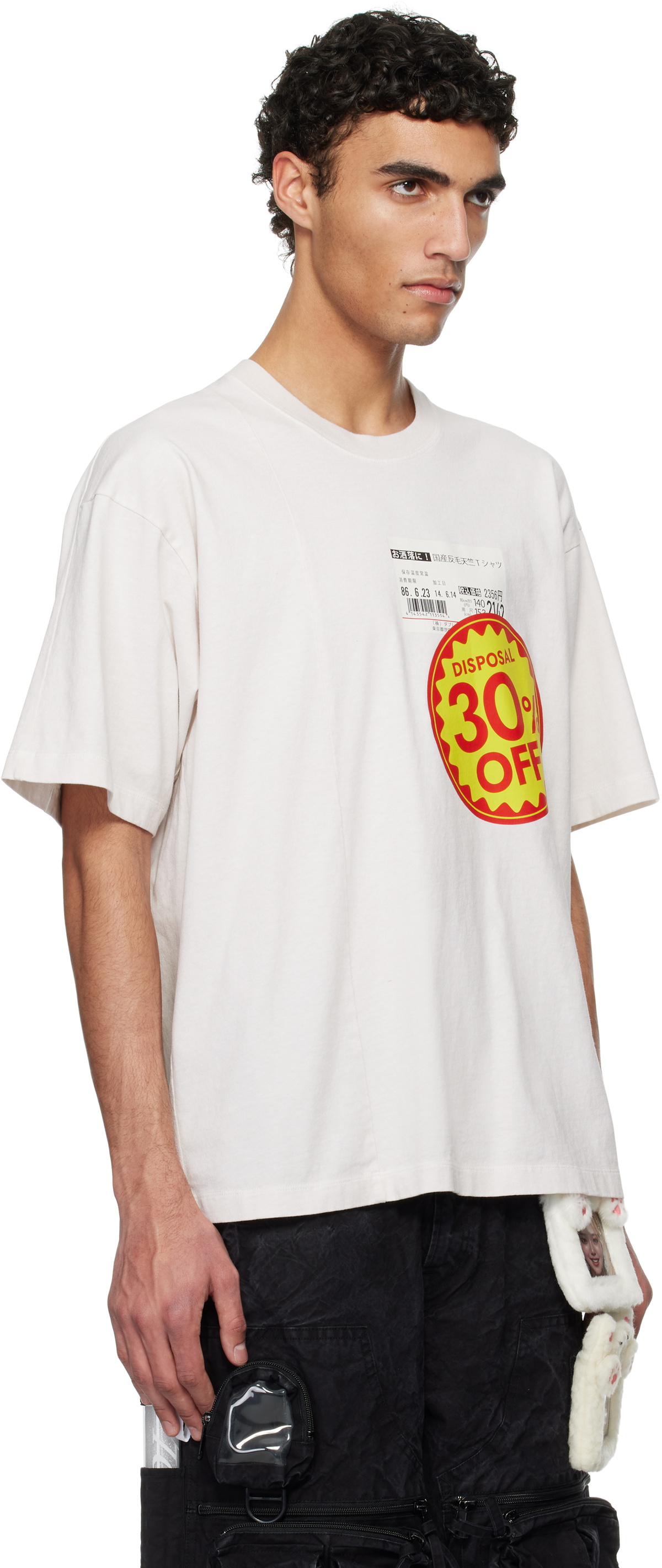 doublet Off-White 'Disposal Reduction' T-shirt