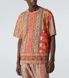 Etro Soho printed cotton bowling shirt