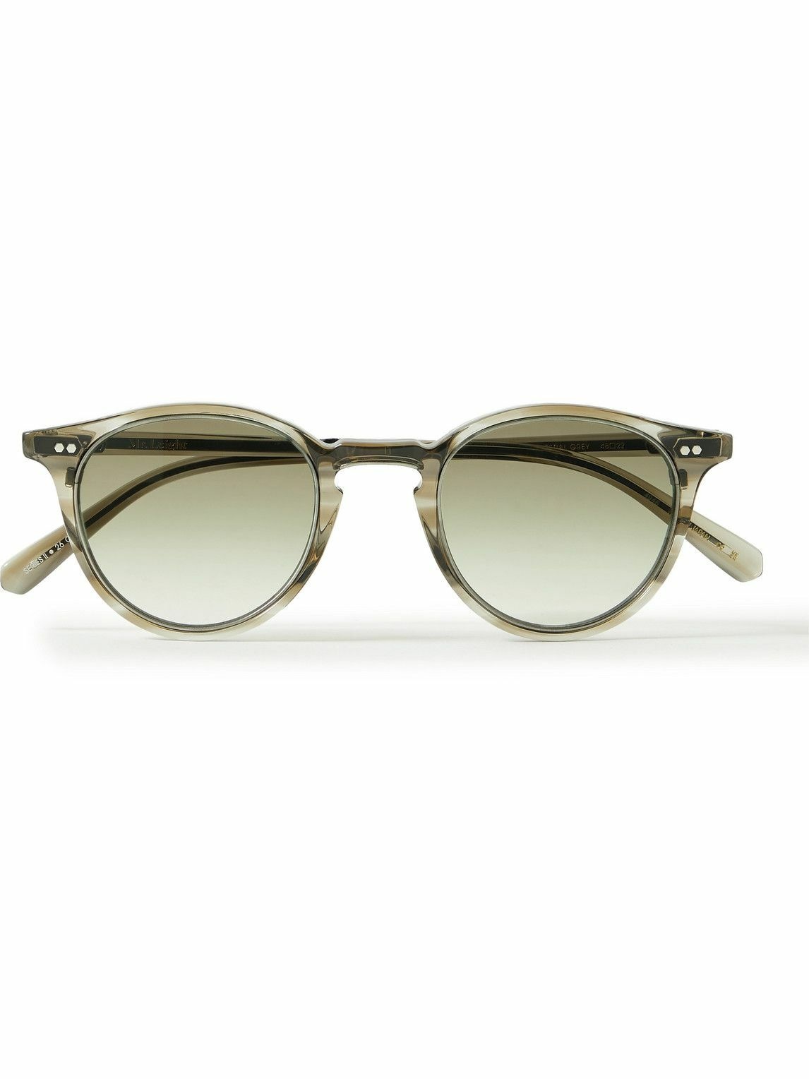 Photo: Mr Leight - Marmont II S Round-Frame Acetate Sunglasses