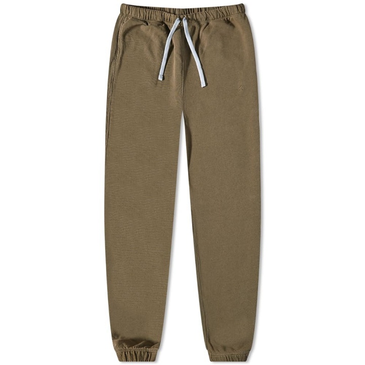 Photo: Nigel Cabourn Men's Embroidered Arrow Sweat Pant in Usmc Green