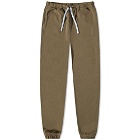 Nigel Cabourn Men's Embroidered Arrow Sweat Pant in Usmc Green