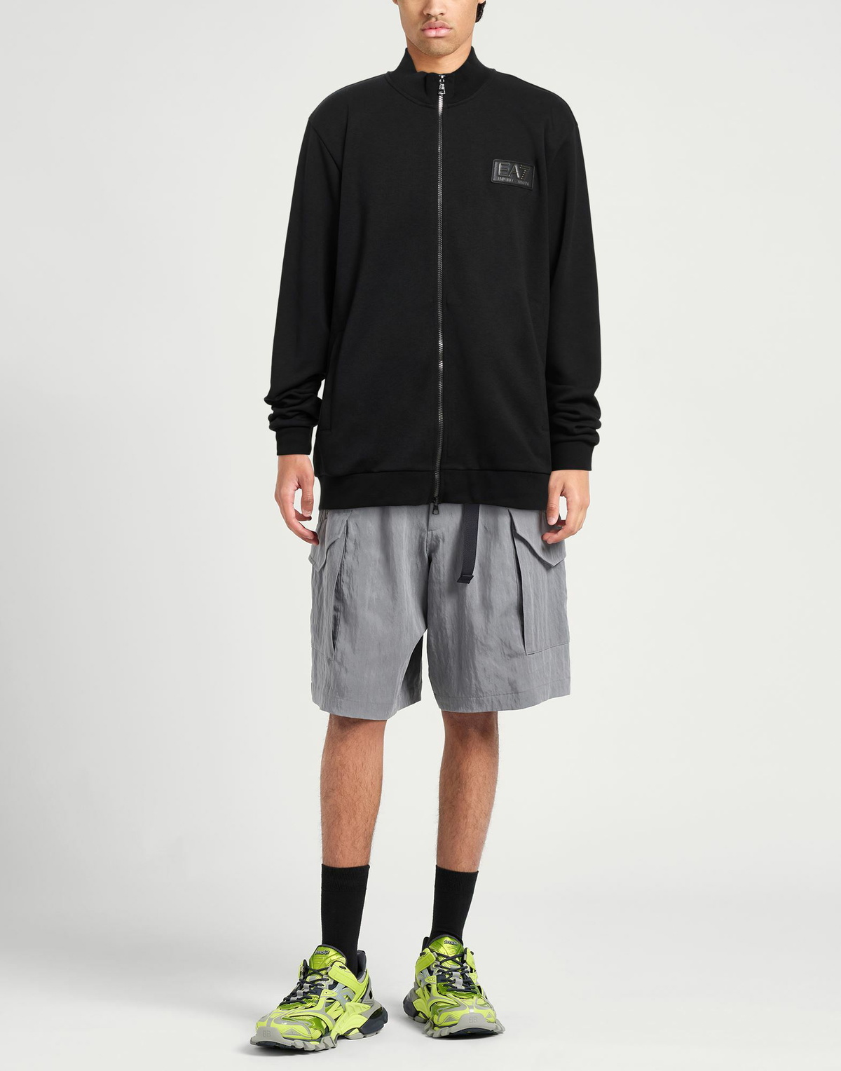 Ea7 Mens Sweatshirt in Black