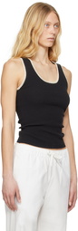 Nothing Written Black Jina U-Neck Tank Top
