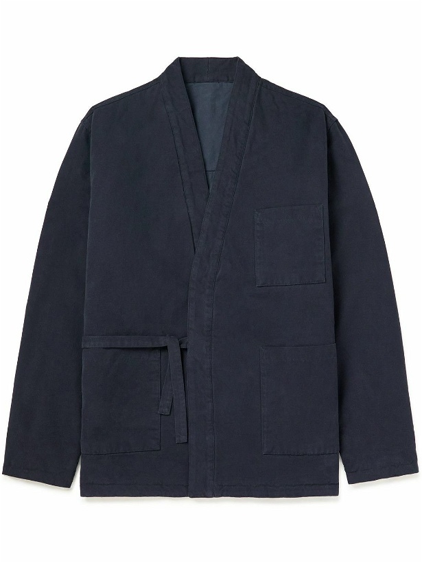 Photo: Universal Works - Kyoto Padded Cotton-Canvas Jacket - Blue