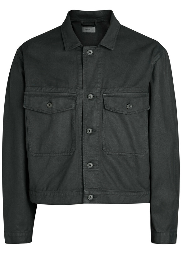 Photo: Lemaire Denim Jacket Dark Grey