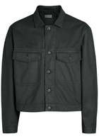 Lemaire Denim Jacket Dark Grey
