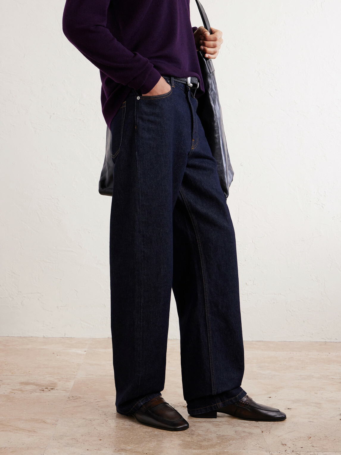 Dries Van Noten - Leather Loafers - Brown