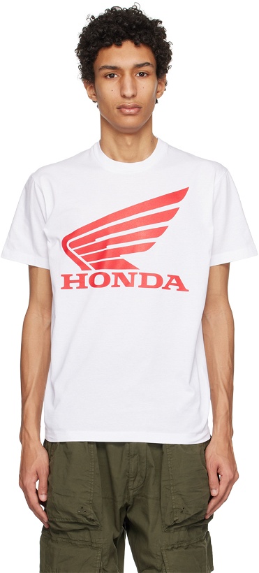 Photo: Dsquared2 White Honda Edition Cool T-Shirt
