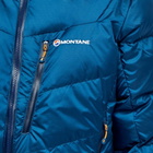 Montane Resolute Down Jacket in Narwhal Blue