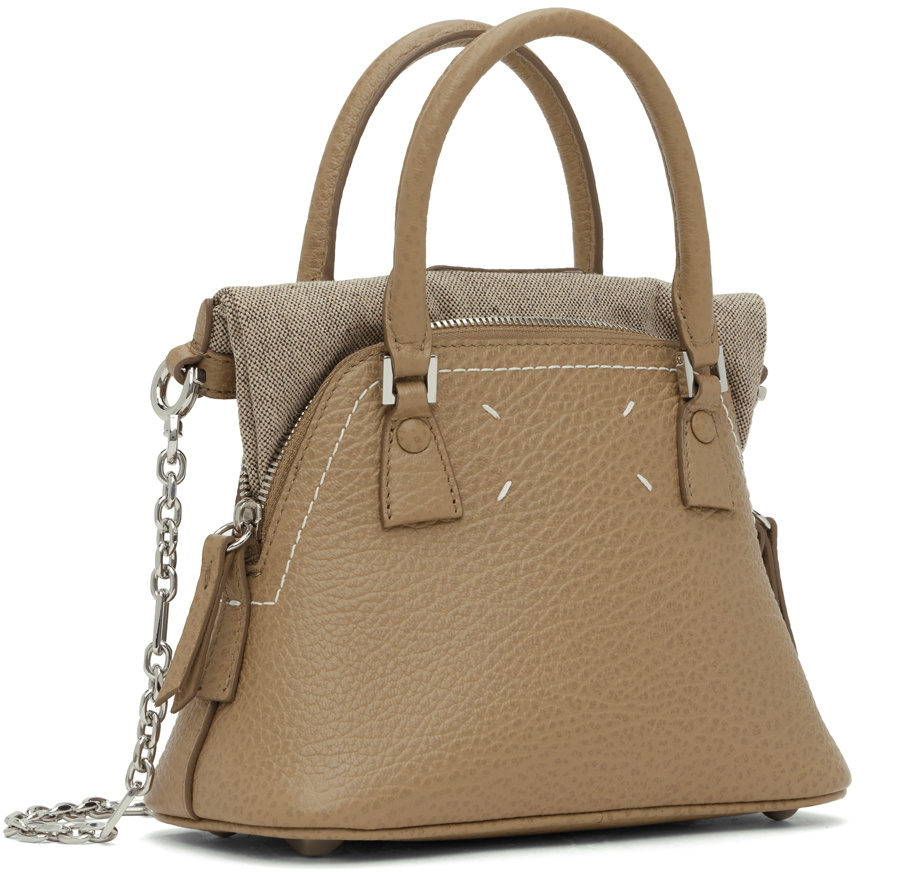 Maison Margiela 5AC マイクロバッグ ブラウン ウォルナット