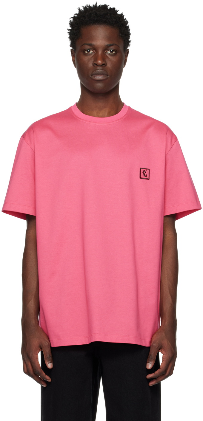 Wooyoungmi Pink Patch T-Shirt Wooyoungmi