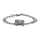 Emanuele Bicocchi Silver Ball Chain Bracelet