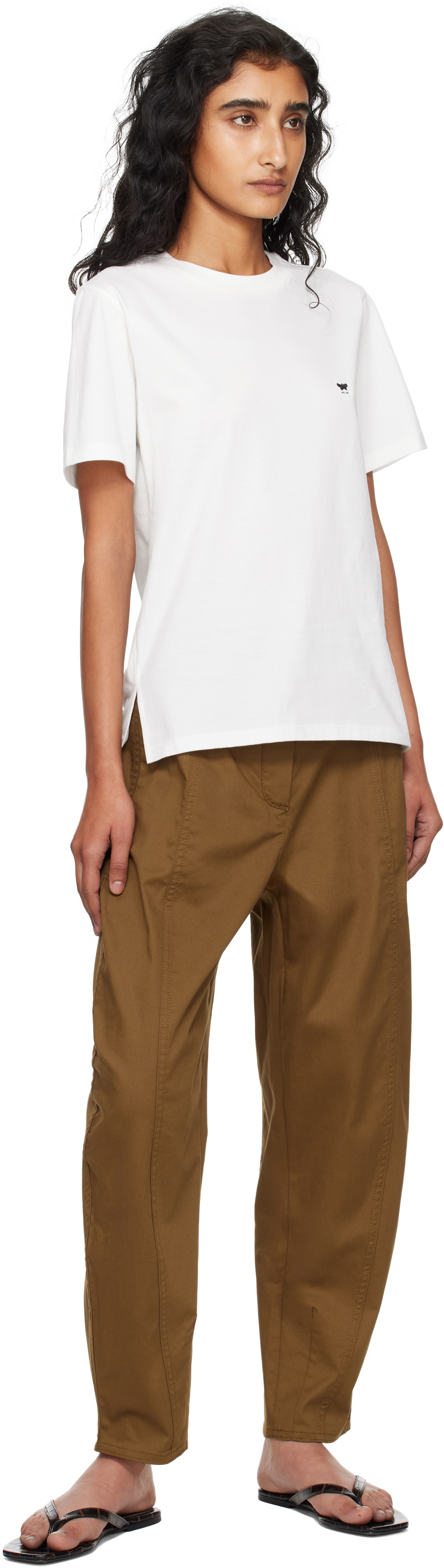 Weekend Max Mara White Venaco T-shirt