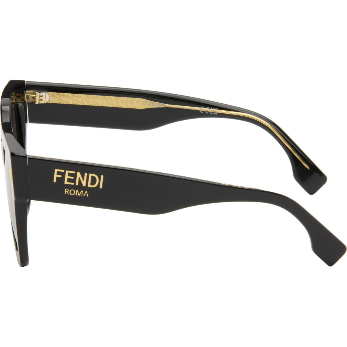 Fendi Black 'Fendi Roma' Sunglasses