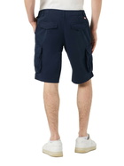 MC2 Saint Barth Man Blue Cotton Cargo Shorts