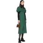Alexachung Green Zip Detail Long Dress