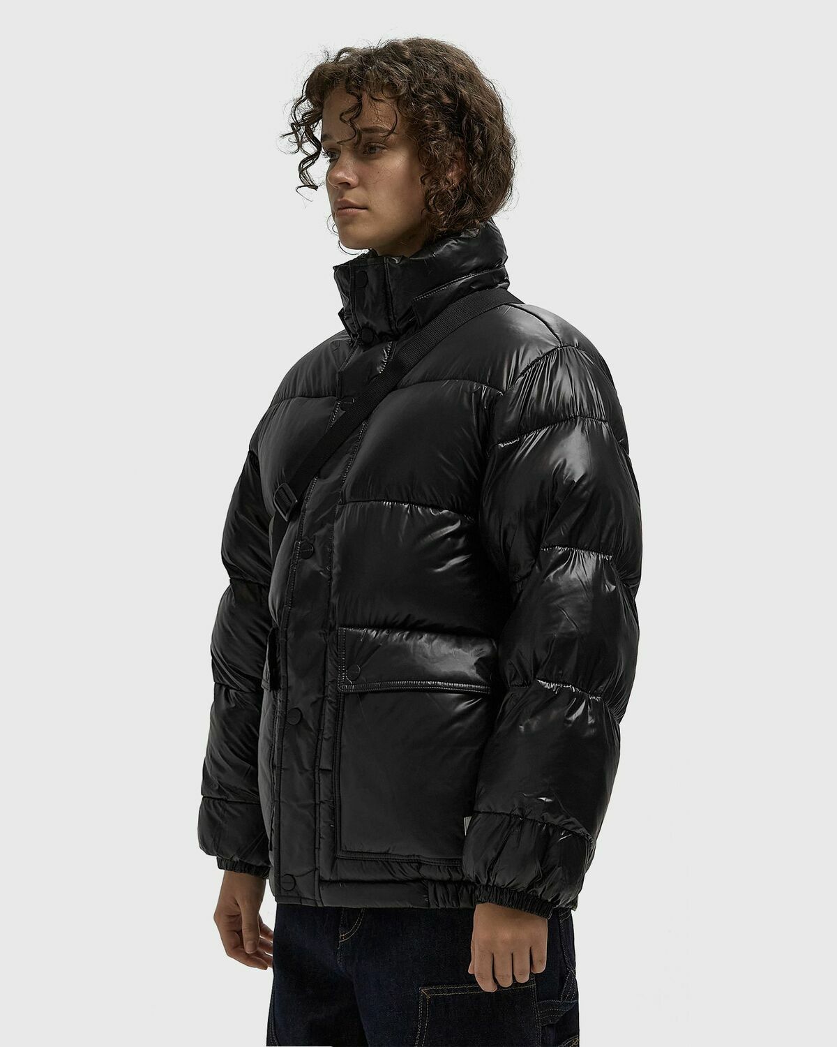 Carhartt WIP Benson Jacket Black Womens Down & Puffer Jacket