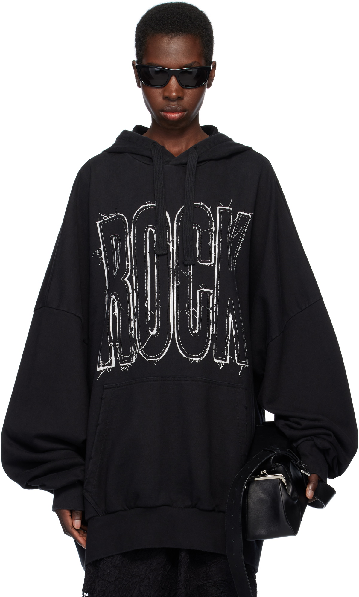 VAQUERA Black Giant Hoodie