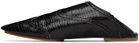 tao Black Pointed Toe Loafers