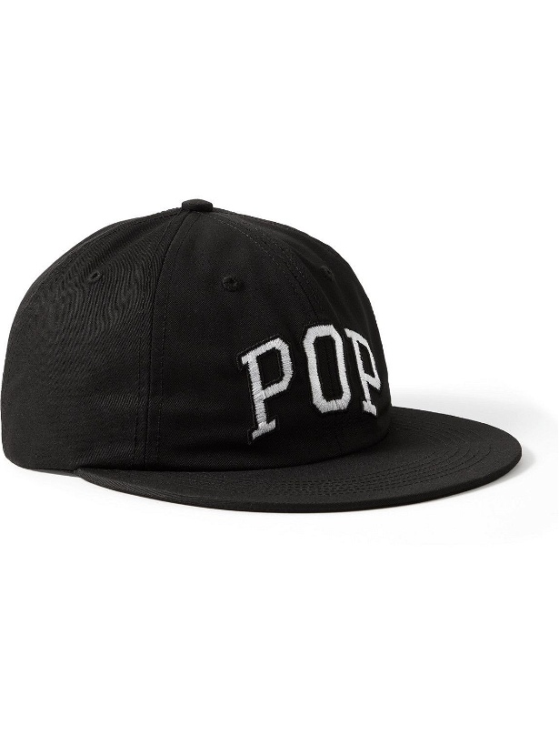 Photo: Pop Trading Company - Arch Logo-Embroidered Cotton-Twill Baseball Cap