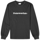 thisisneverthat Men's T-Logo Long Sleeve T-Shirt in Black