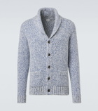 Eleventy Wool and cashmere-blend cardigan