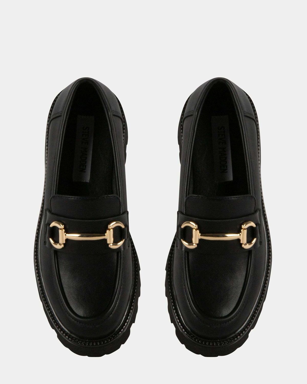 Steve Madden Beagle Flats in Black