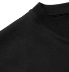 Lanvin - Oversized Printed Cotton-Jersey T-Shirt - Men - Black