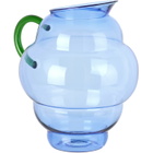 POLSPOTTEN Blue & Green Mizu Kiri Pitcher