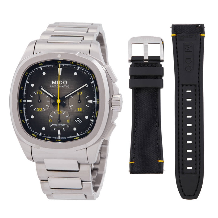 Photo: Mido Multifort TV Chronograph Automatic Grey Dial Watch M049.527.11.081.00