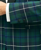 Brooks Brothers Men's Regent Fit Wool Tartan Tuxedo Dinner Jacket | Green