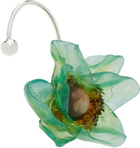 La Manso SSENSE Exclusive Green & Brown Tempus Single Ear Cuff