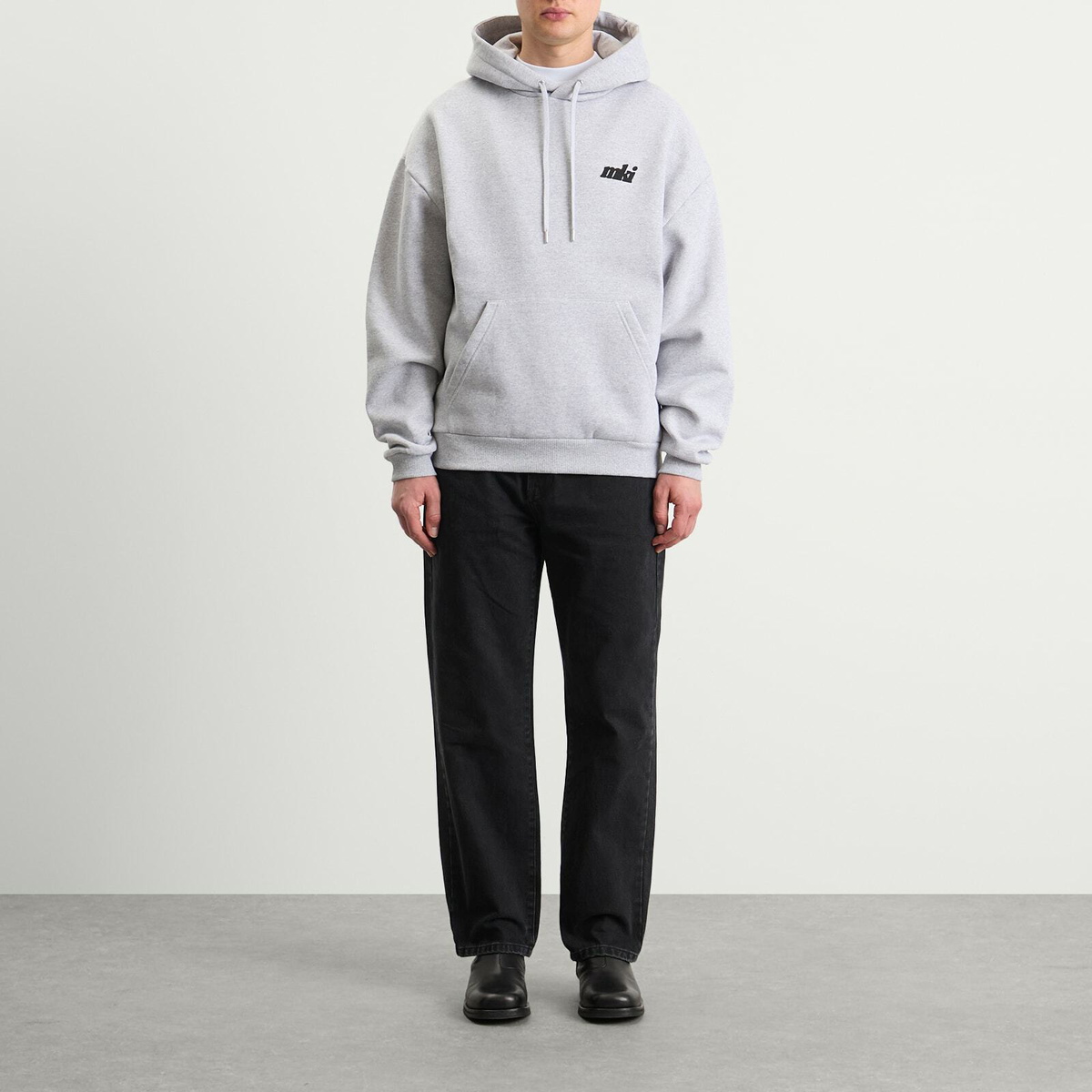 MKI Men's Stamp Hoody in Grey