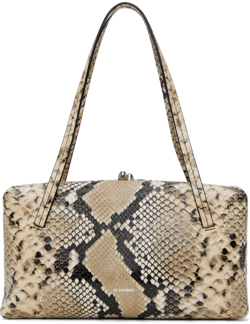 Jil Sander Beige Goji Pillow Handle Bag Jil Sander