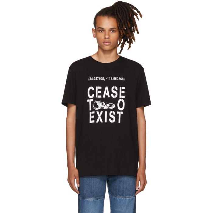 Photo: Noon Goons Black Cease To Exist T-Shirt