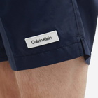 Calvin Klein Men's Patch Logo Swim Short in Navy Iris