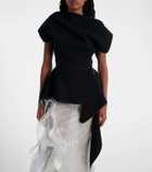 Maticevski Resolute peplum top